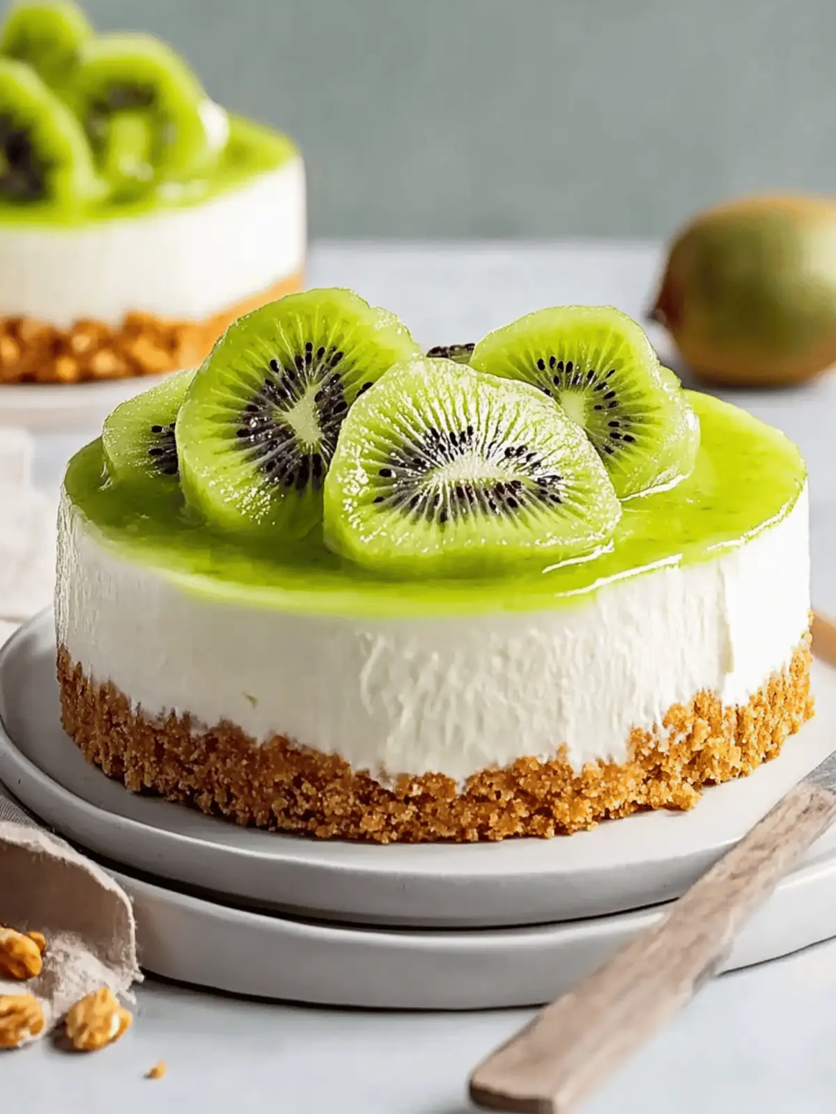 Kiwi Cheesecake