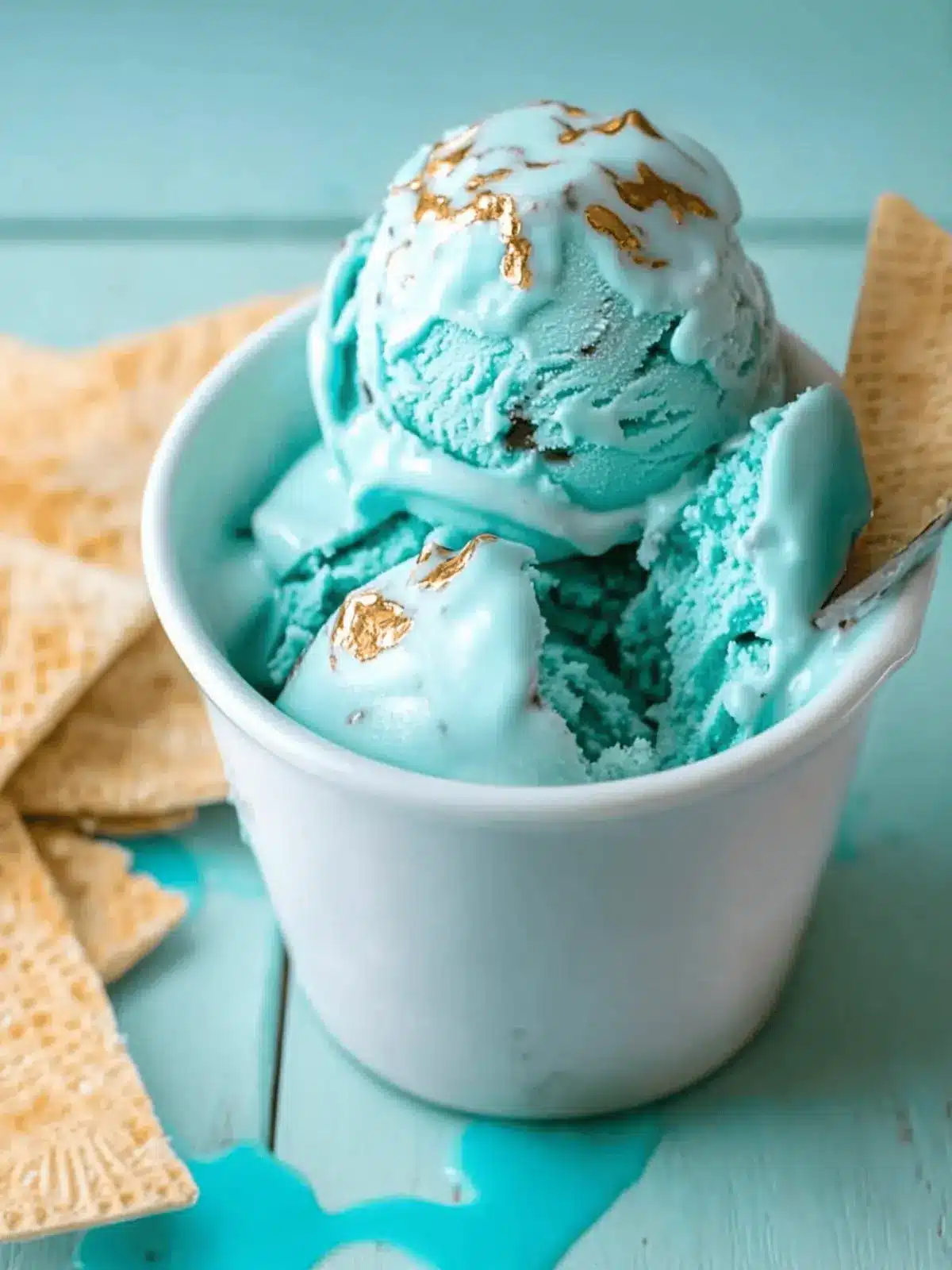 Shark Frenzy Ice Cream