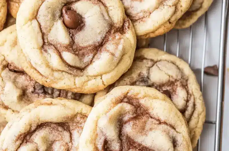 Cinnamon Swirl Chocolate Chip Cookies