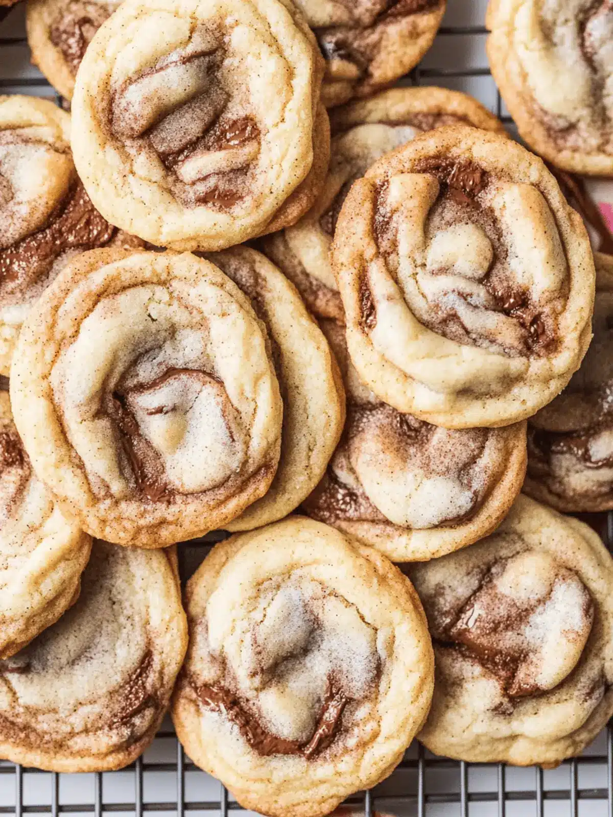 Cinnamon Swirl Chocolate Chip Cookies