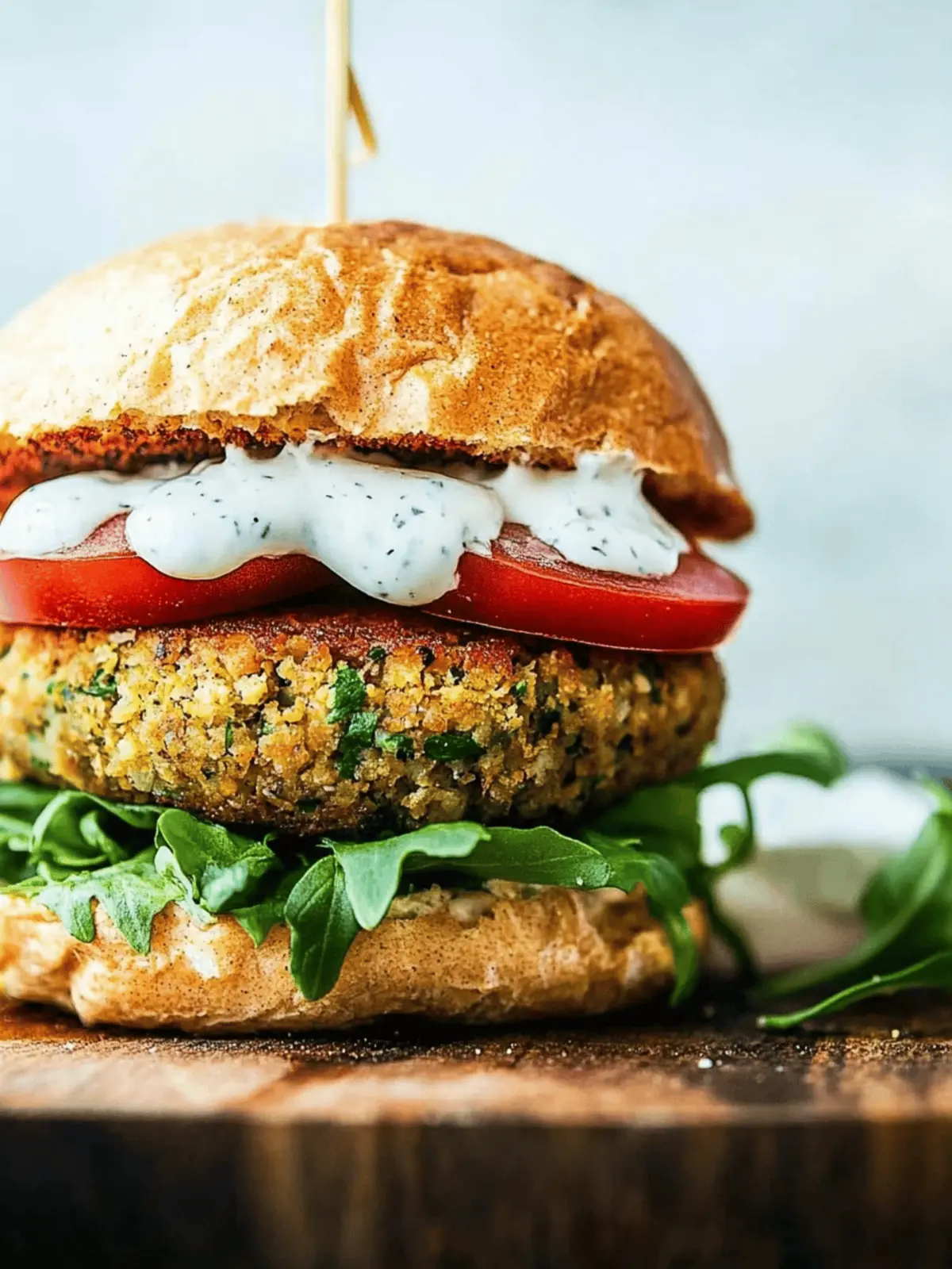 Ultimate Falafel Burger Recipe for Flavor-Packed Comfort! 3 Falafel Burger