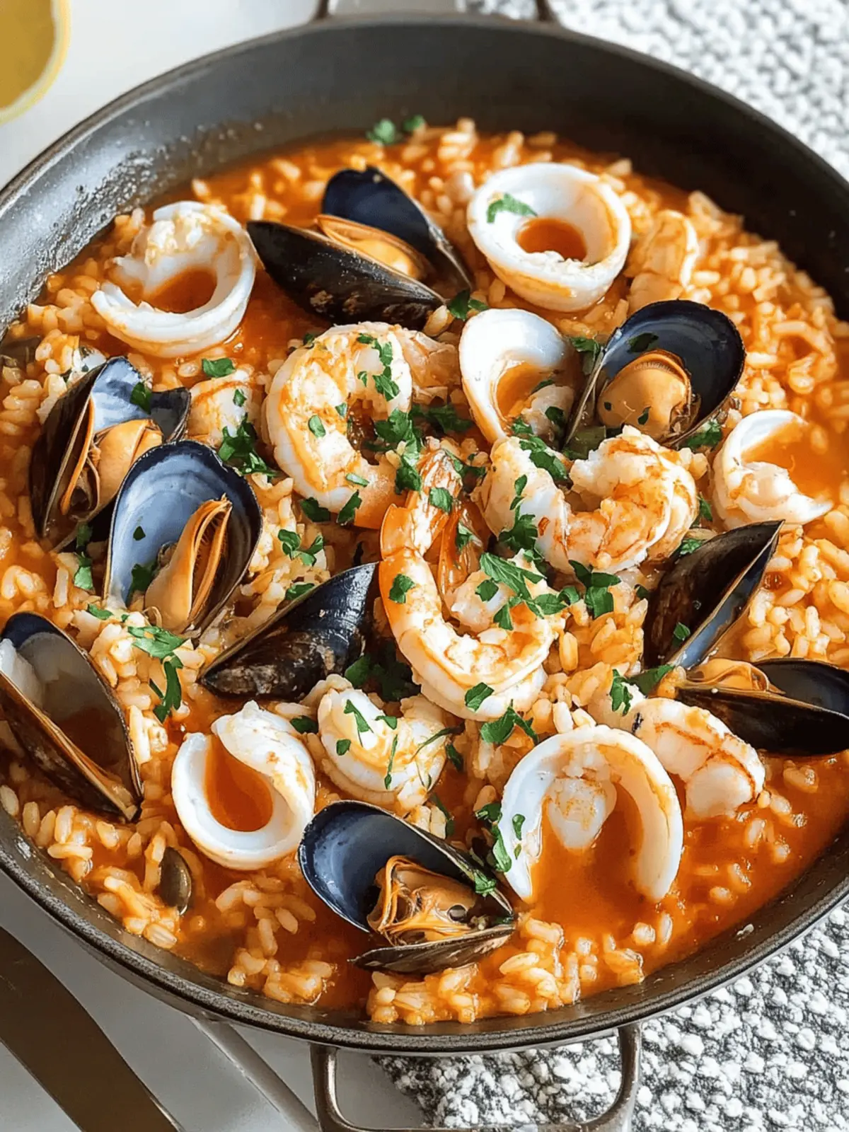 Portuguese Seafood Rice