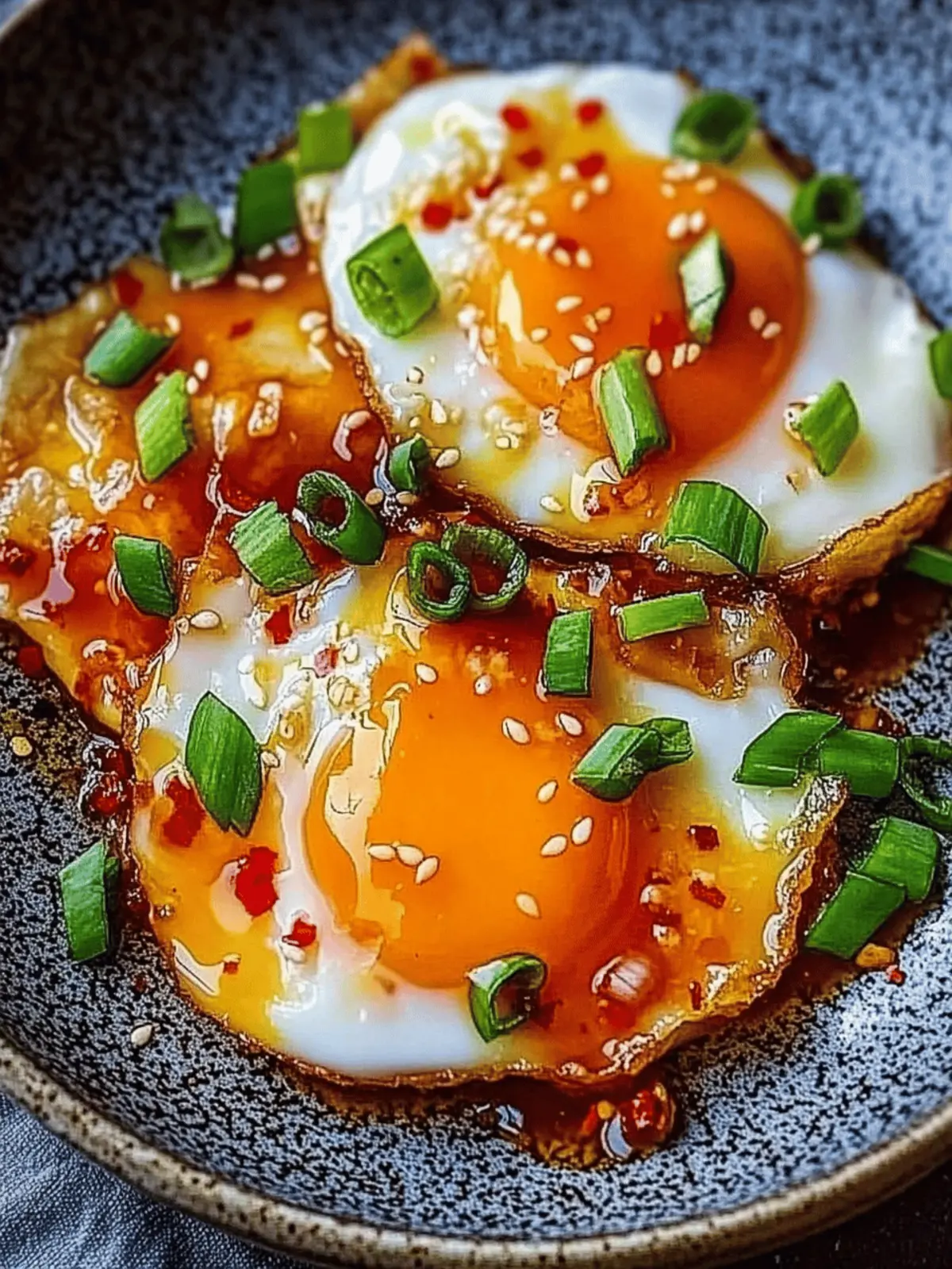 Savory Spicy Sweet and Sour Fried Eggs You'll Crave! 3 Spicy Sweet and Sour Fried Eggs