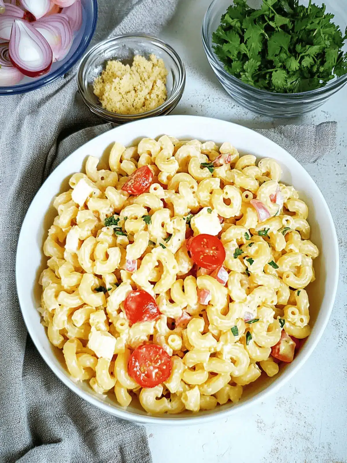 Puerto Rican Macaroni Salad