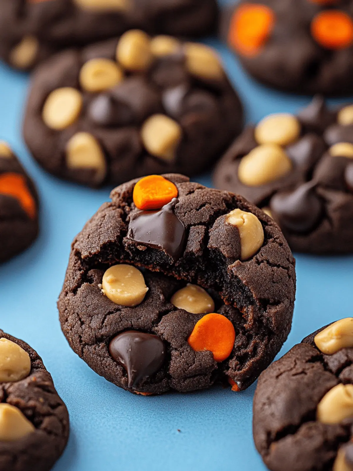 Chocolate Peanut Butter Cookies