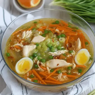 Chicken Sotanghon Soup