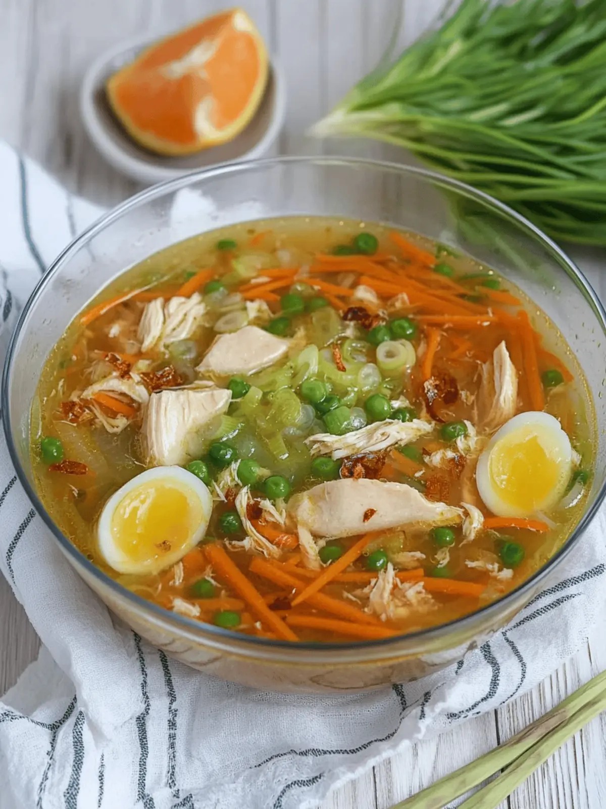 Chicken Sotanghon Soup