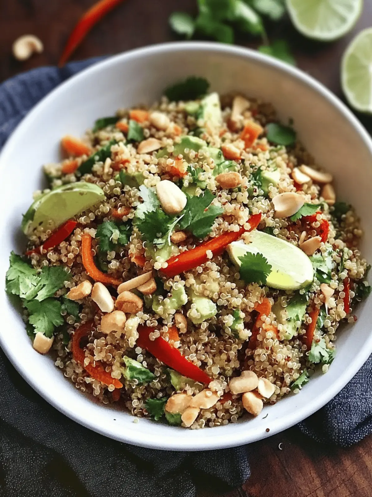 Thai Quinoa Crunch Salad