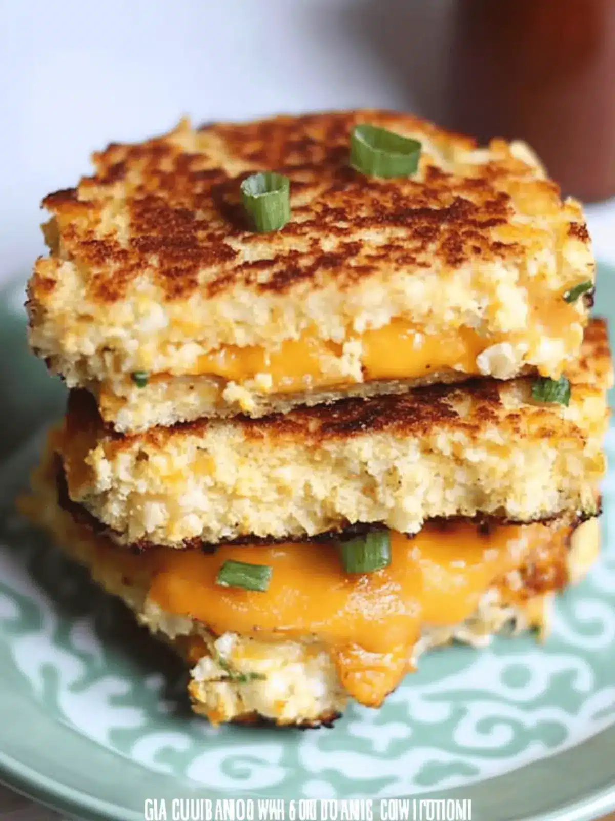 Cauliflower Bread Grilled Cheese