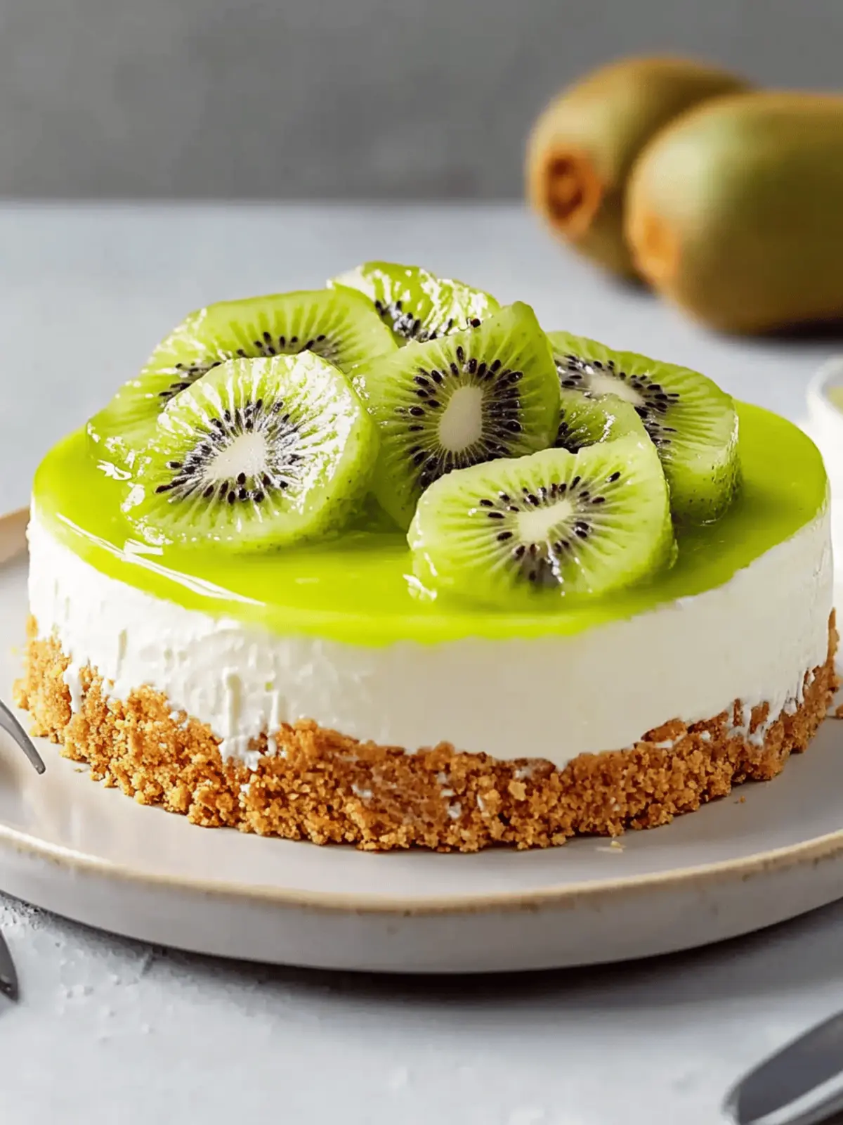 Kiwi Cheesecake