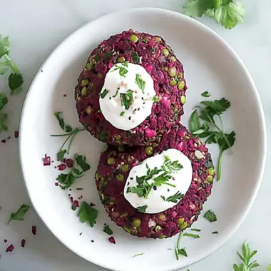 Beet and Green Lentil Cakes: A Delicious Healthy Alternative 10 Beet and Green Lentil Cakes