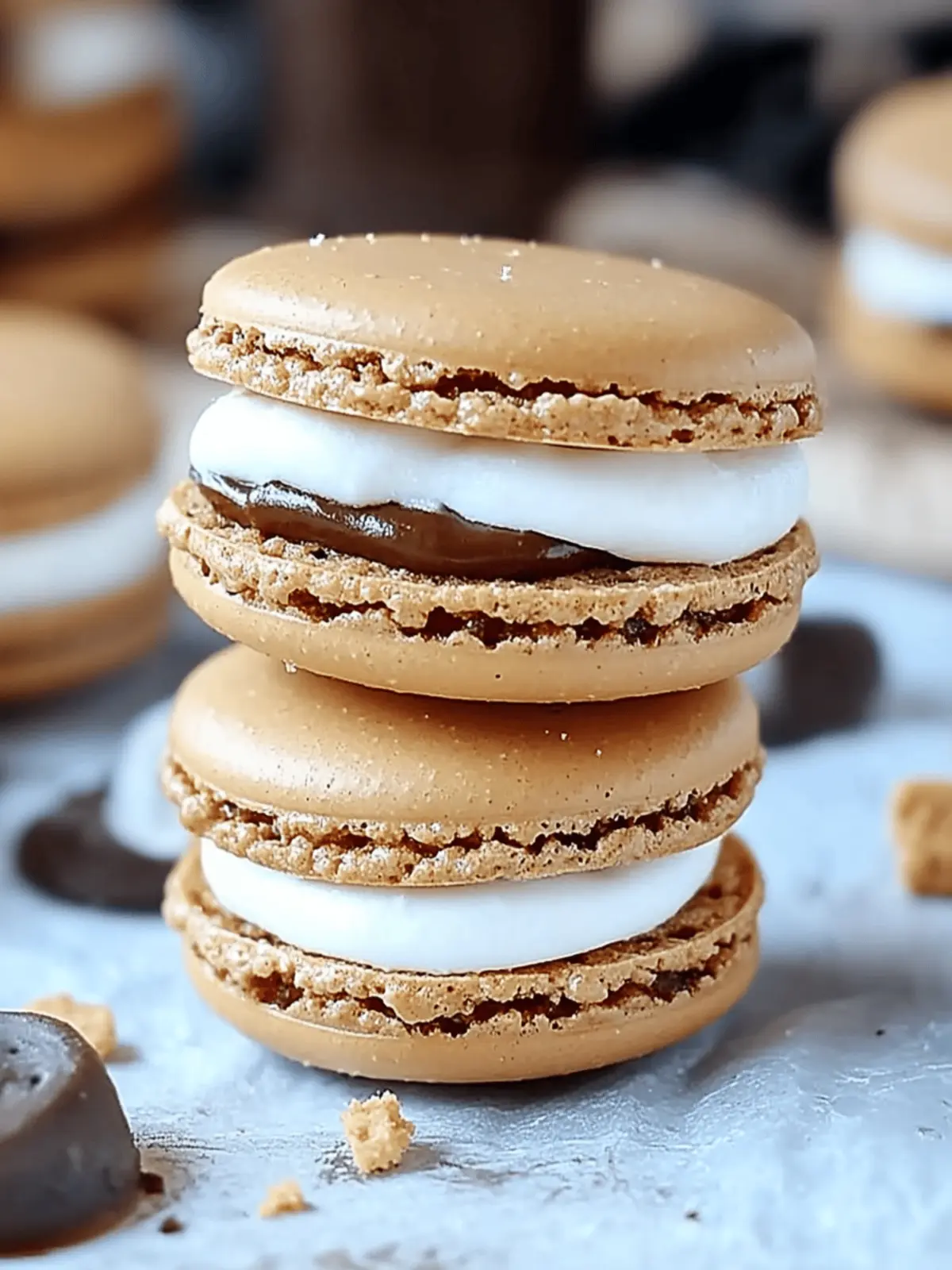 S’mores Macarons