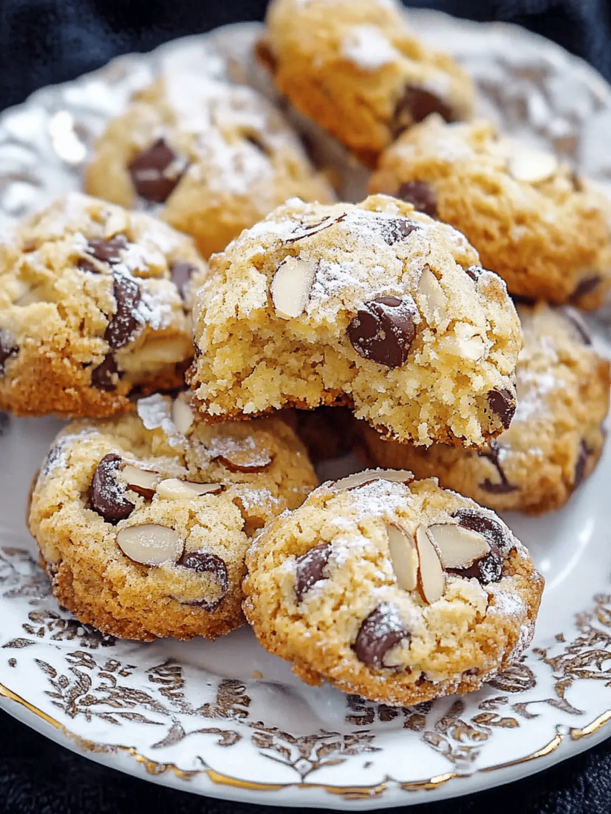 Almond Chocolate Chip Cookies