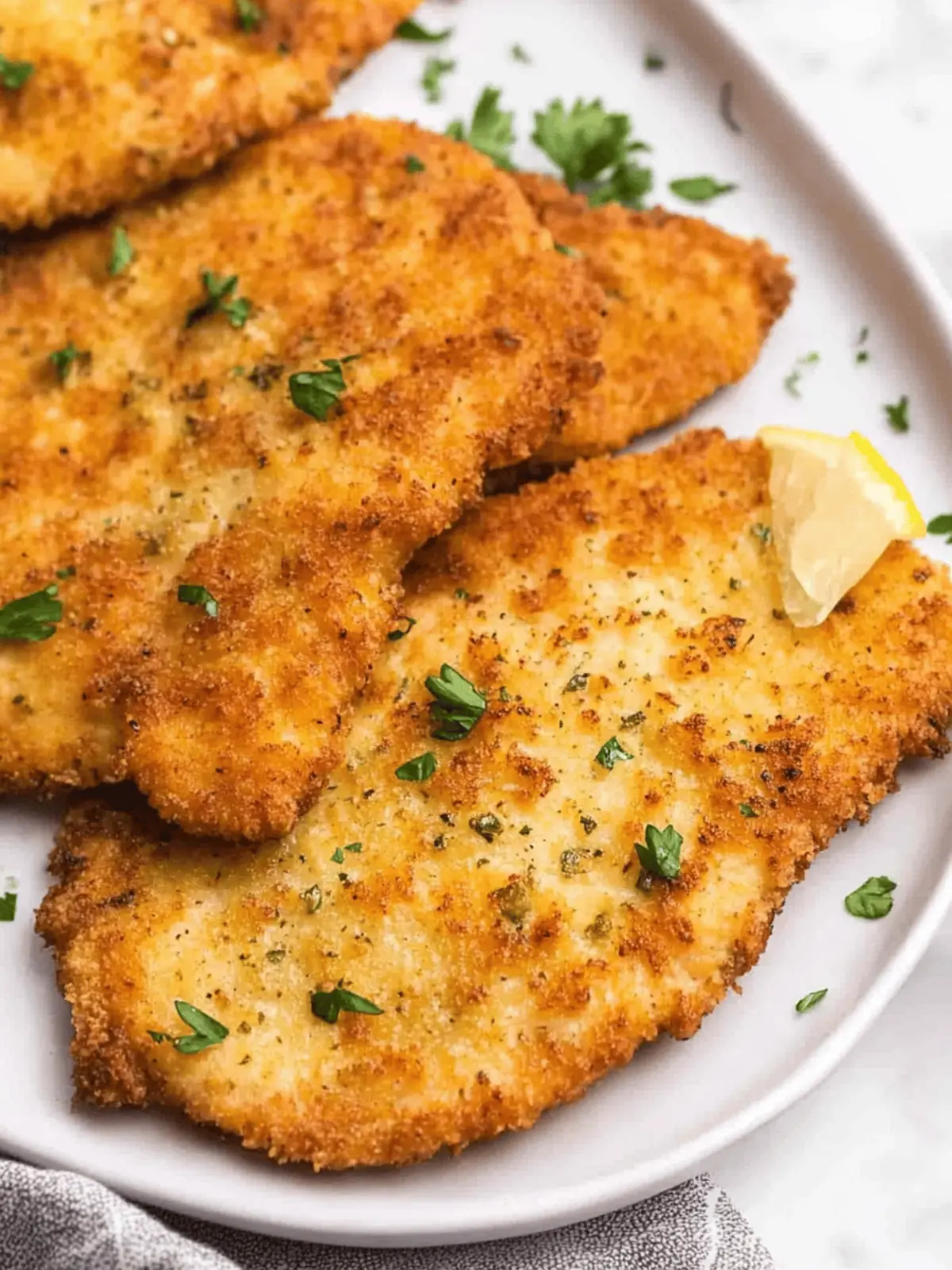 Crispy Air Fryer Chicken Cutlets