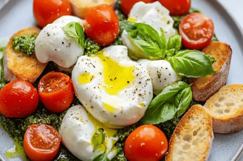 Burrata and Pesto