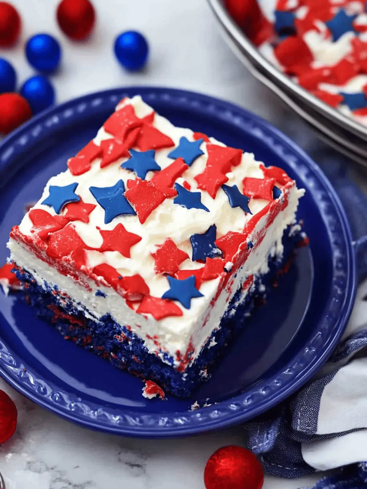 Patriotic Poke Cake