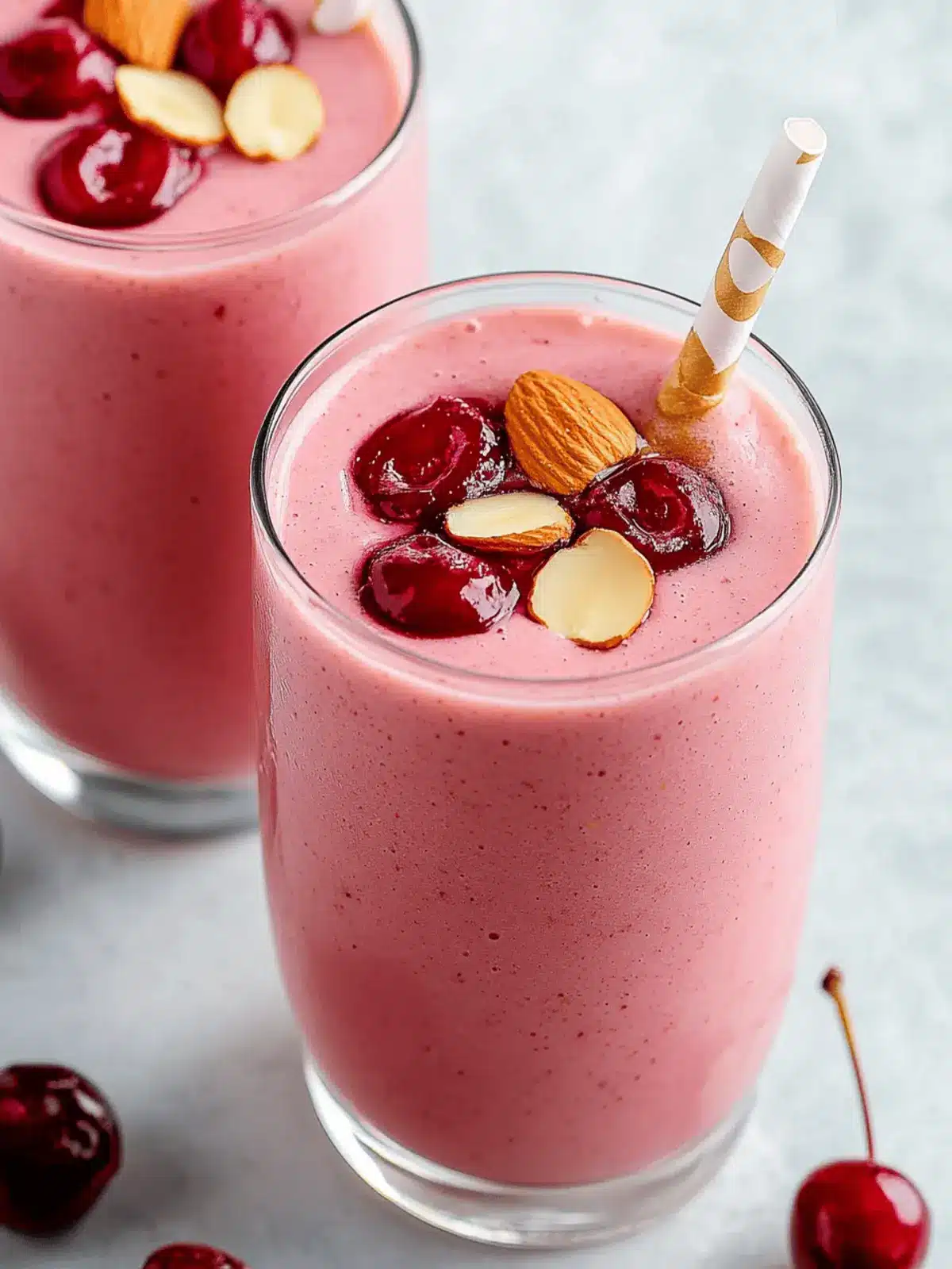 Almond Cherry Smoothie