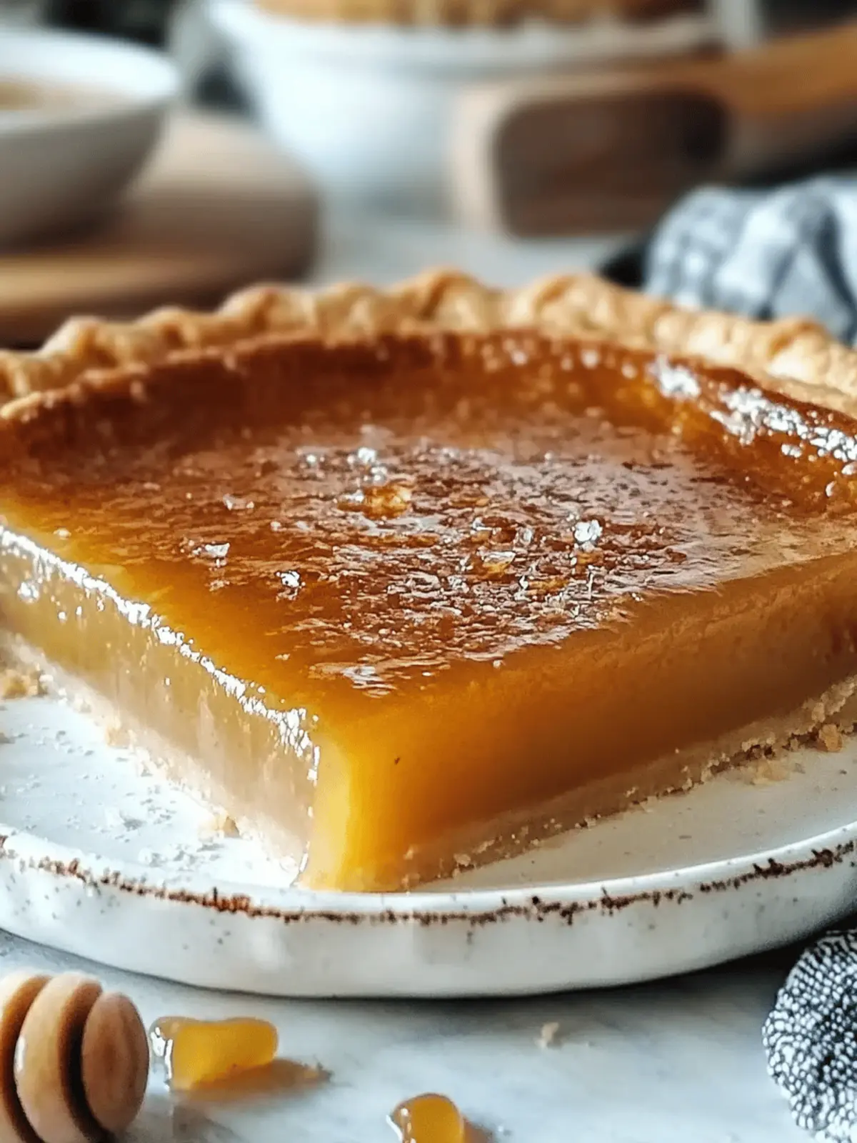 Salted Honey Pie