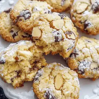 Almond Chocolate Chip Cookies