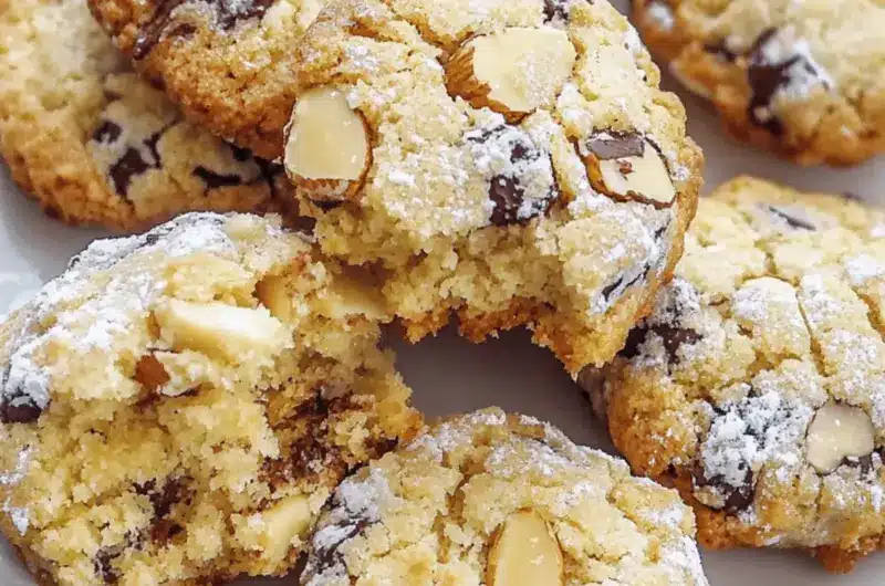 Almond Chocolate Chip Cookies