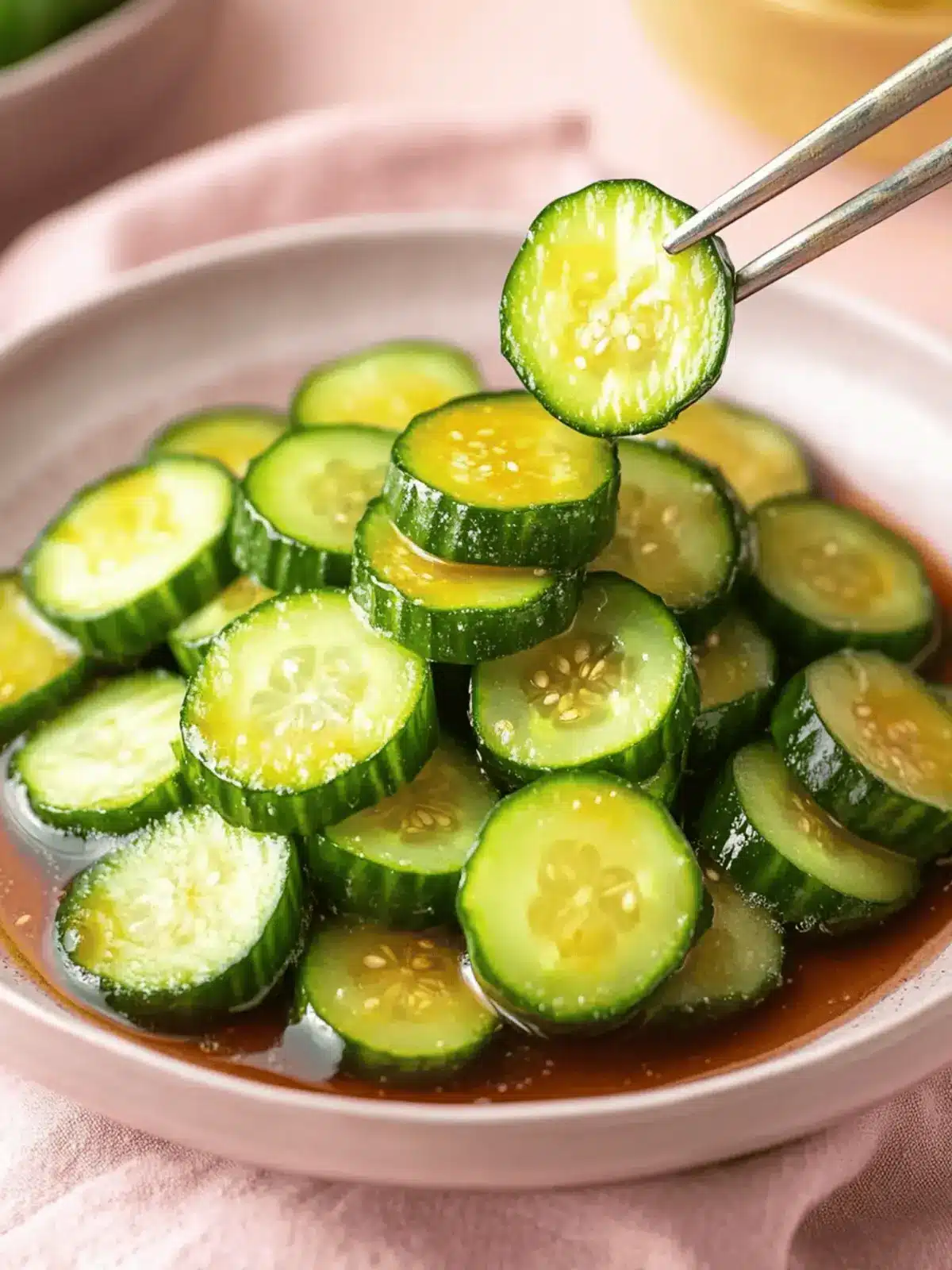 Din Tai Fung Cucumber Salad