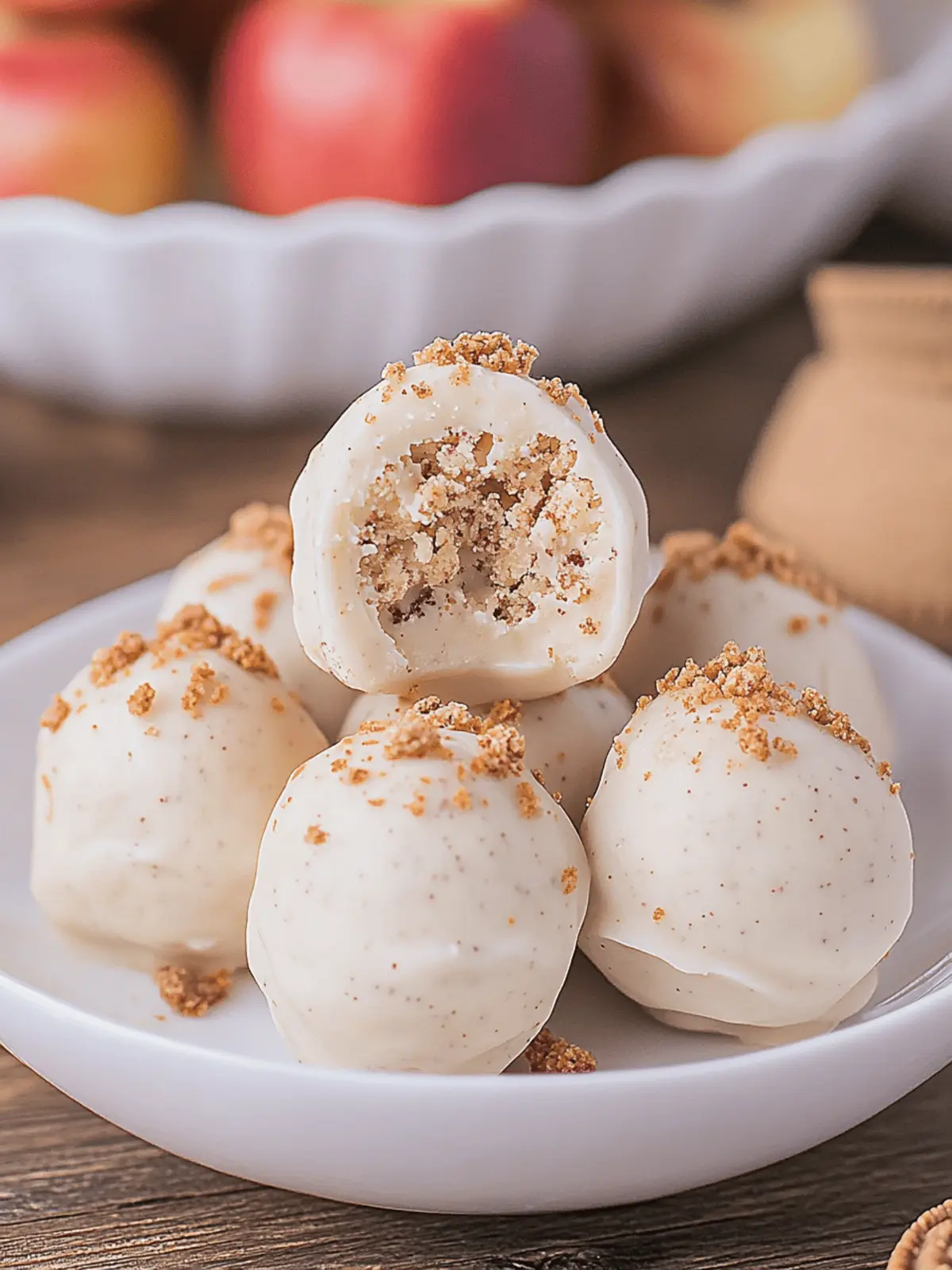 Apple Pie Golden Oreo Truffles