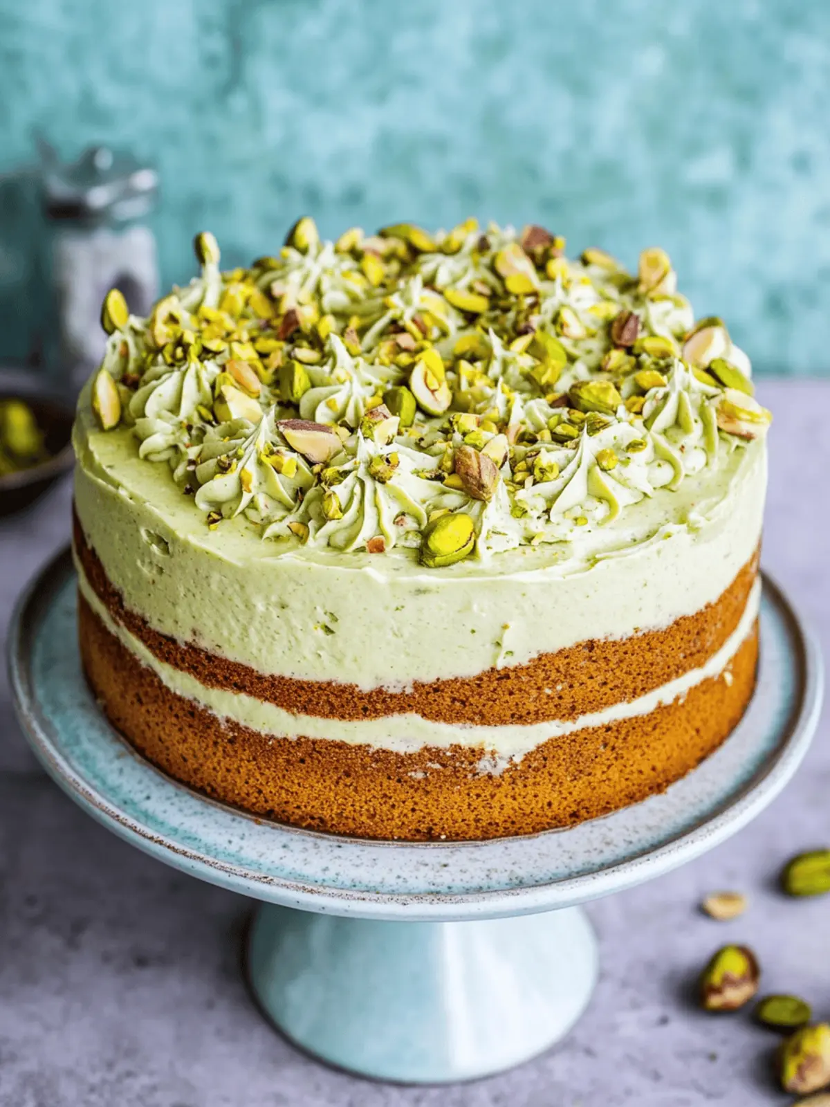 Pistachio Cake