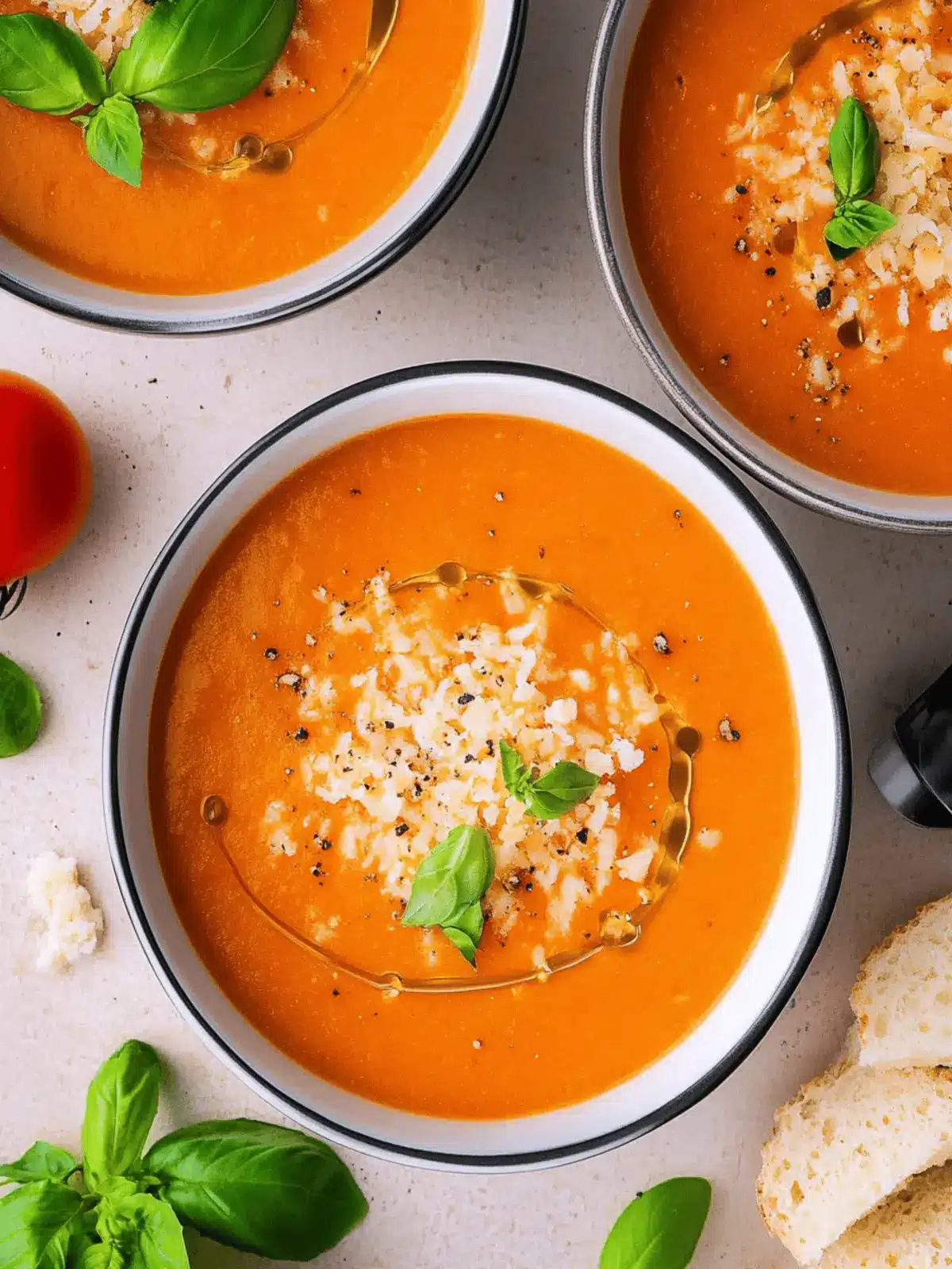 High Protein Tomato Soup