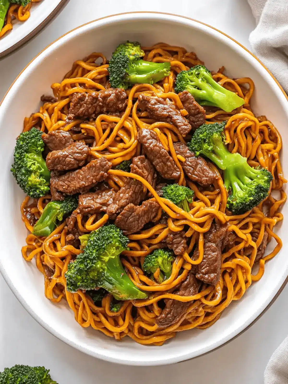 Beef and Broccoli Noodles