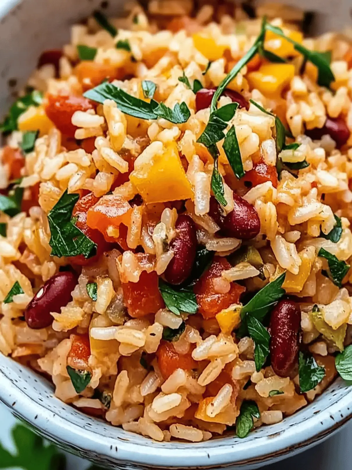 Mediterranean Rice and Beans