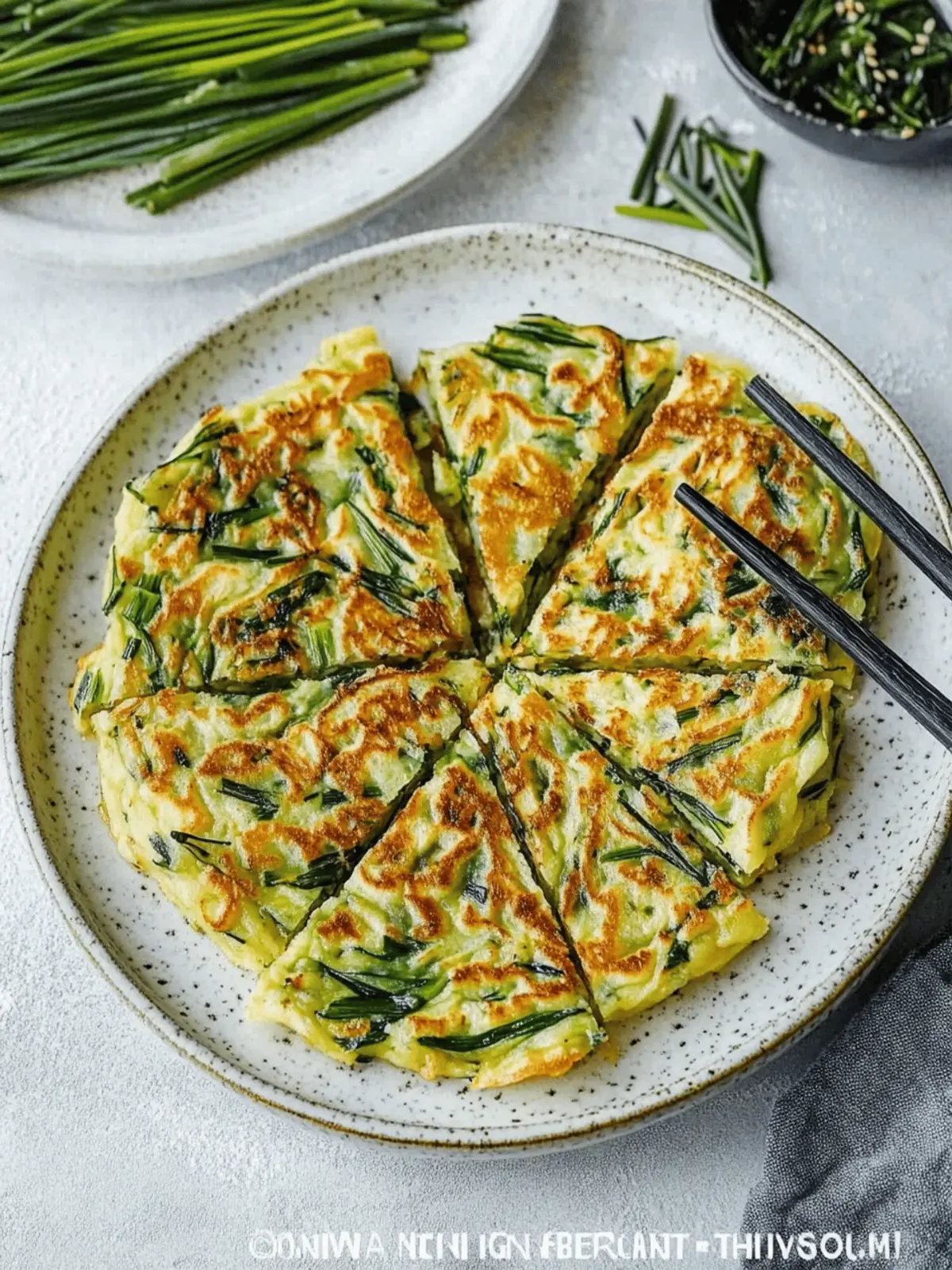Korean Chive Pancakes