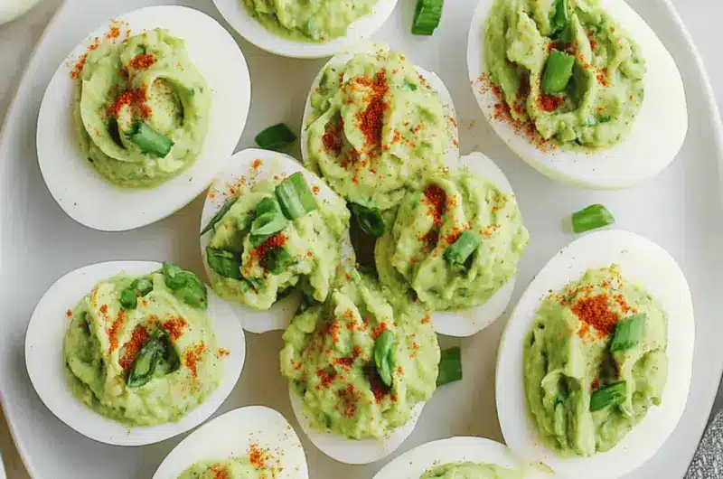 Guacamole Deviled Eggs