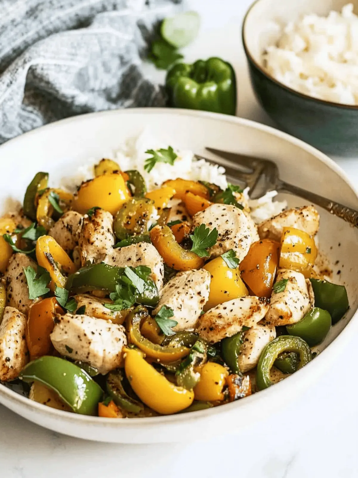 Sizzle Up Flavorful Chicken and Peppers in Just 20 Minutes 2 Chicken and Peppers