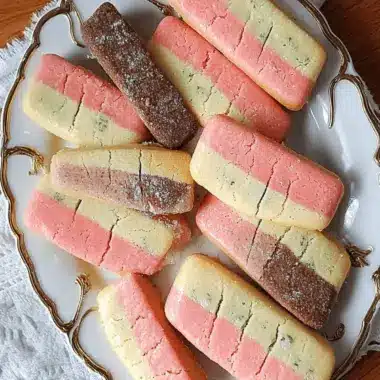 Italian Spumoni Cookies