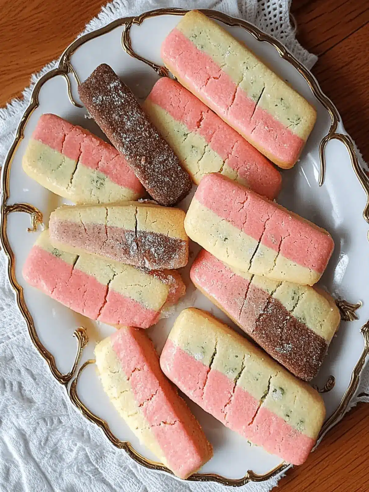 Italian Spumoni Cookies