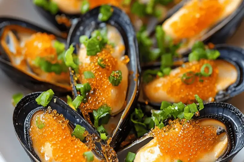 Irresistible Japanese Baked Dynamite Mussels You Must Try! 1 Japanese Baked Dynamite Mussels