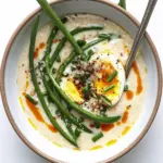 Garlic Scape Egg Soup