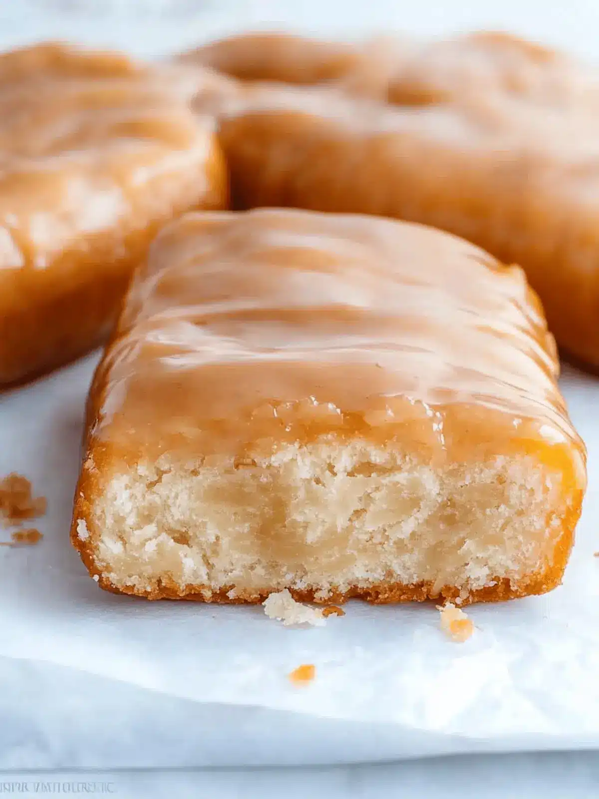 Maple Donut Bars