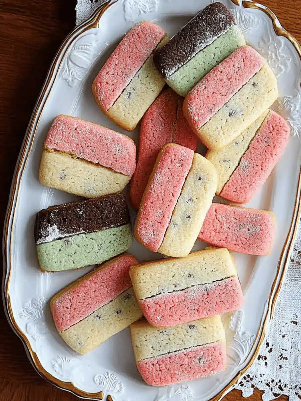 Italian Spumoni Cookies