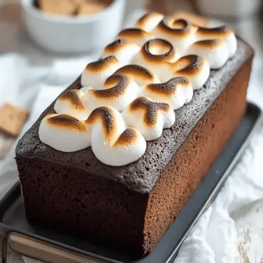 S’mores Loaf Cake