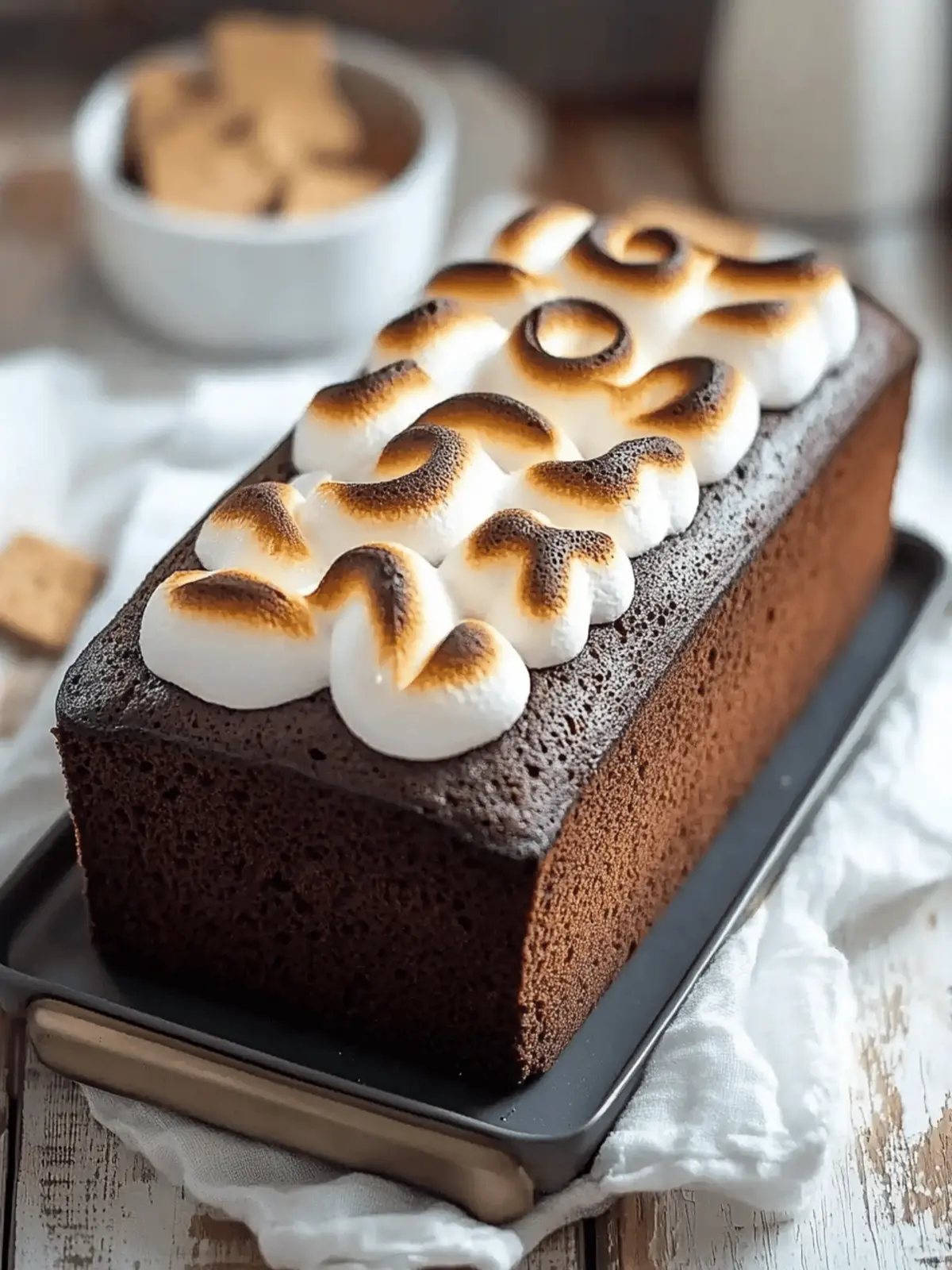 S’mores Loaf Cake