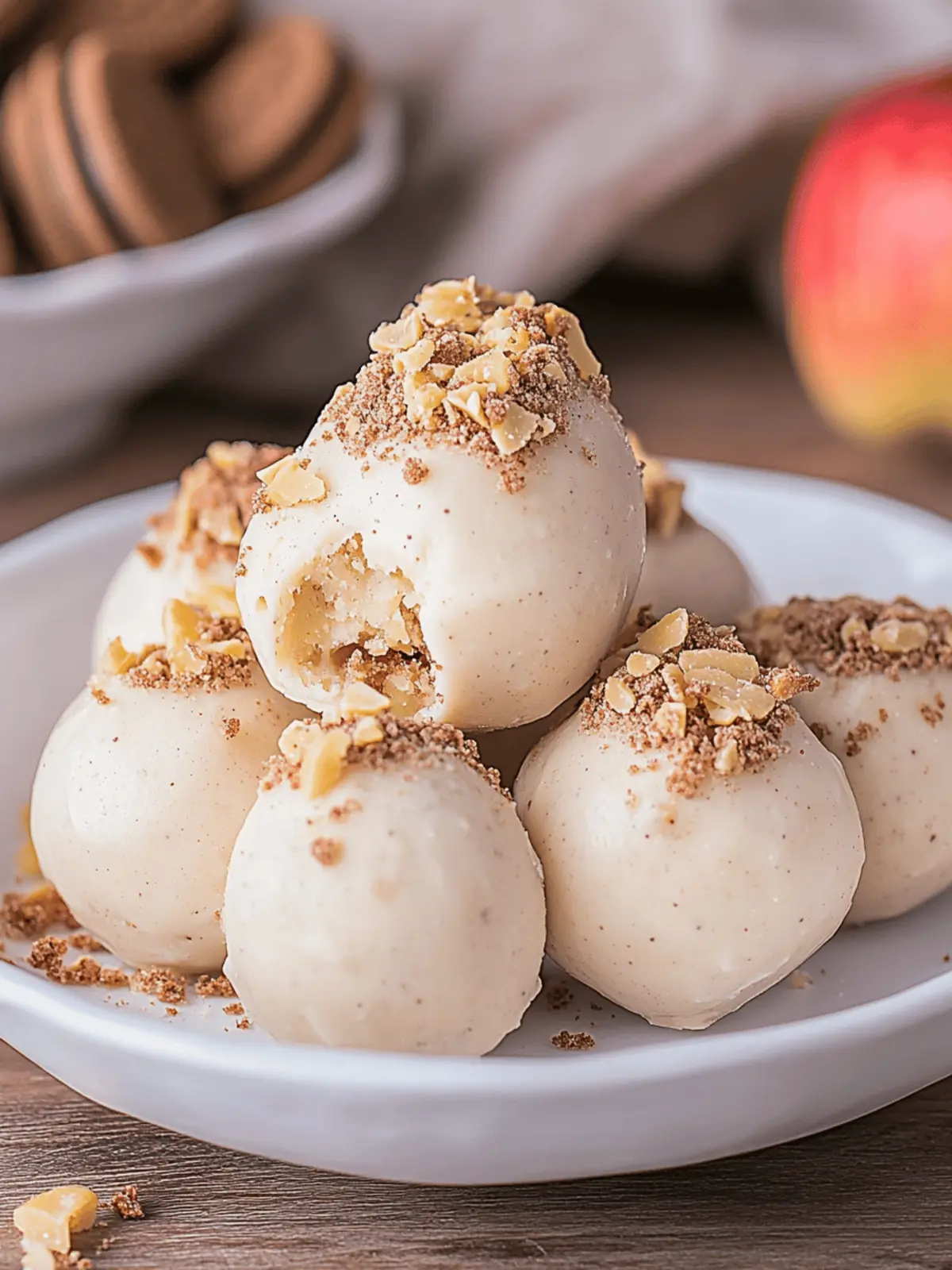 Apple Pie Golden Oreo Truffles
