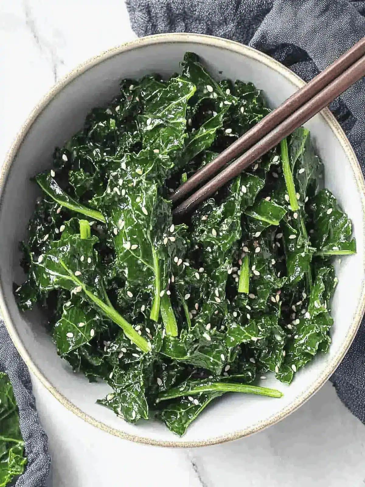 Sesame Kale