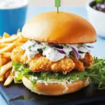 Fried Fish Burger