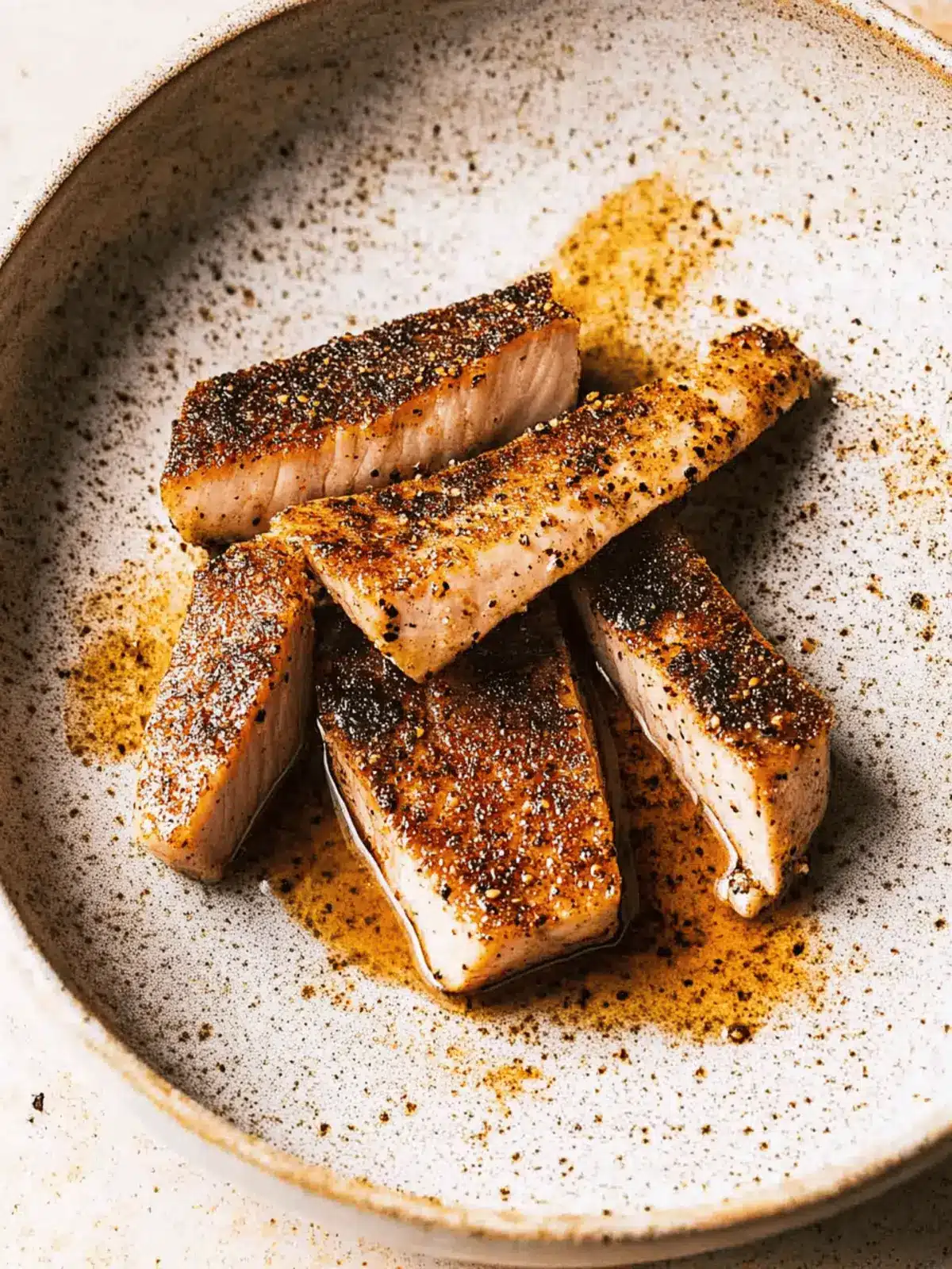 Blackened Ahi Tuna Steaks