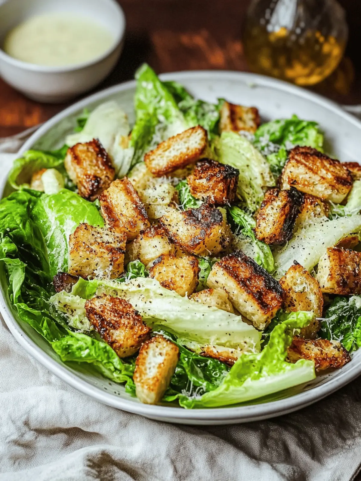 Grilled Caesar Salad