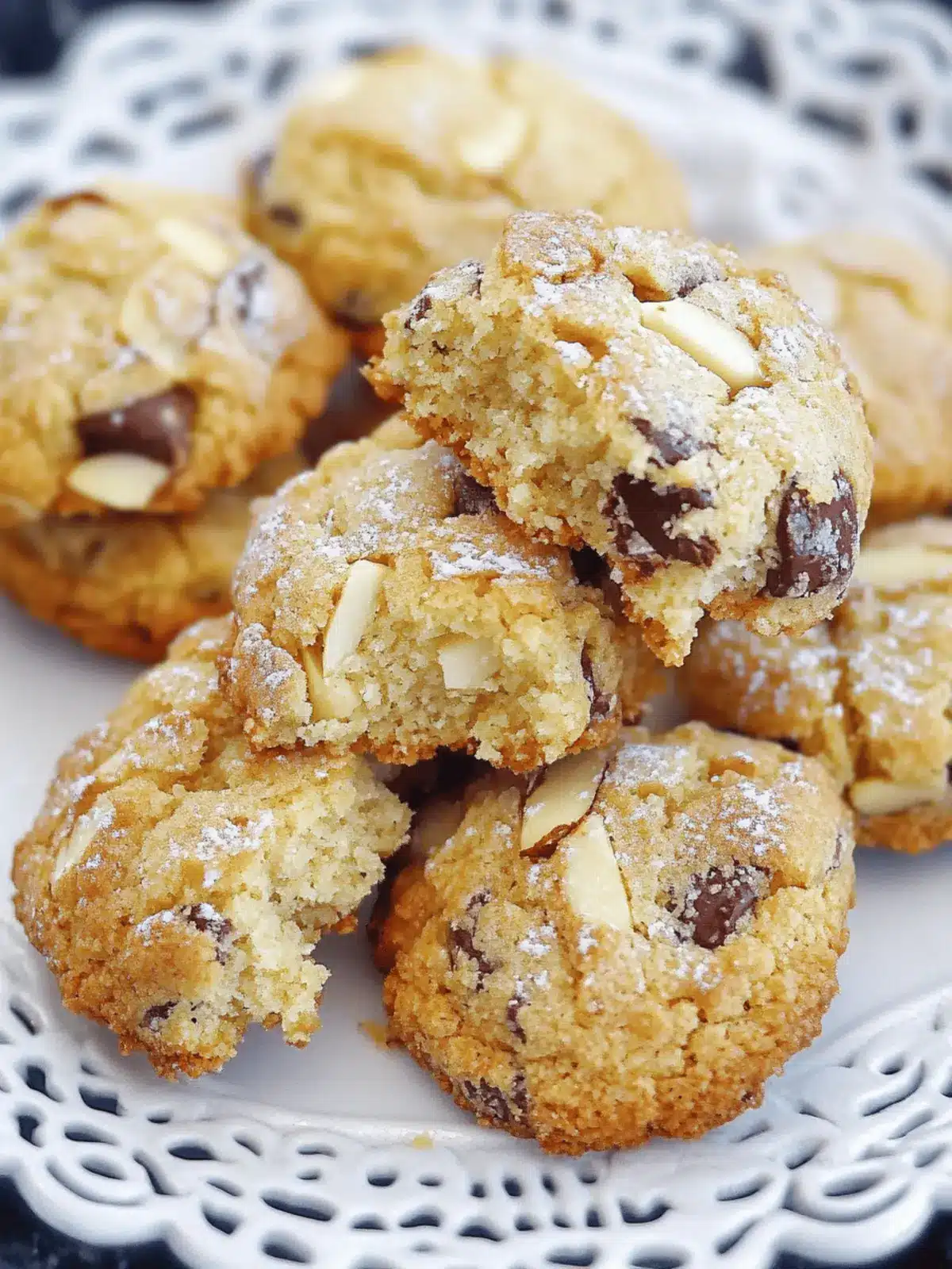 Almond Chocolate Chip Cookies