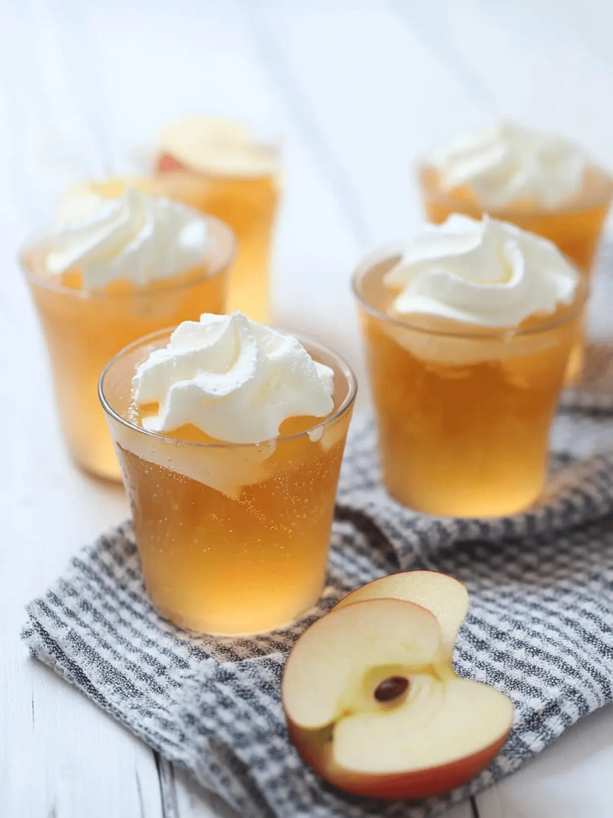 Apple Cider Jello Shots