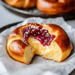 Vanilla Custard Brioche Buns