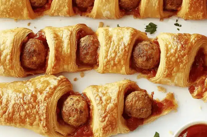 Meatball Crescent Rolls